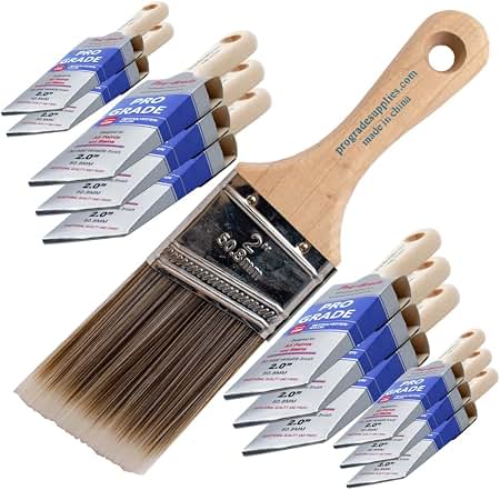 Professional paint brushes ready for detail work
